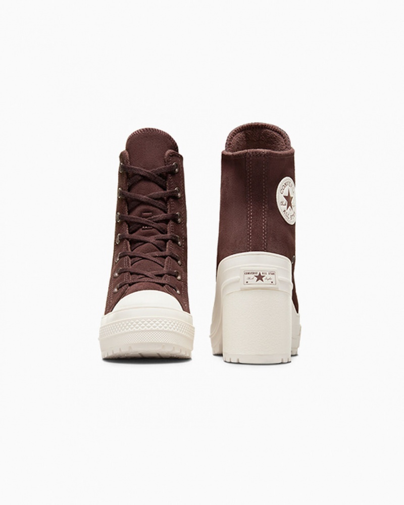 Converse Chuck 70 De Luxe Heel Mocka Bruna | 075UGYRWV