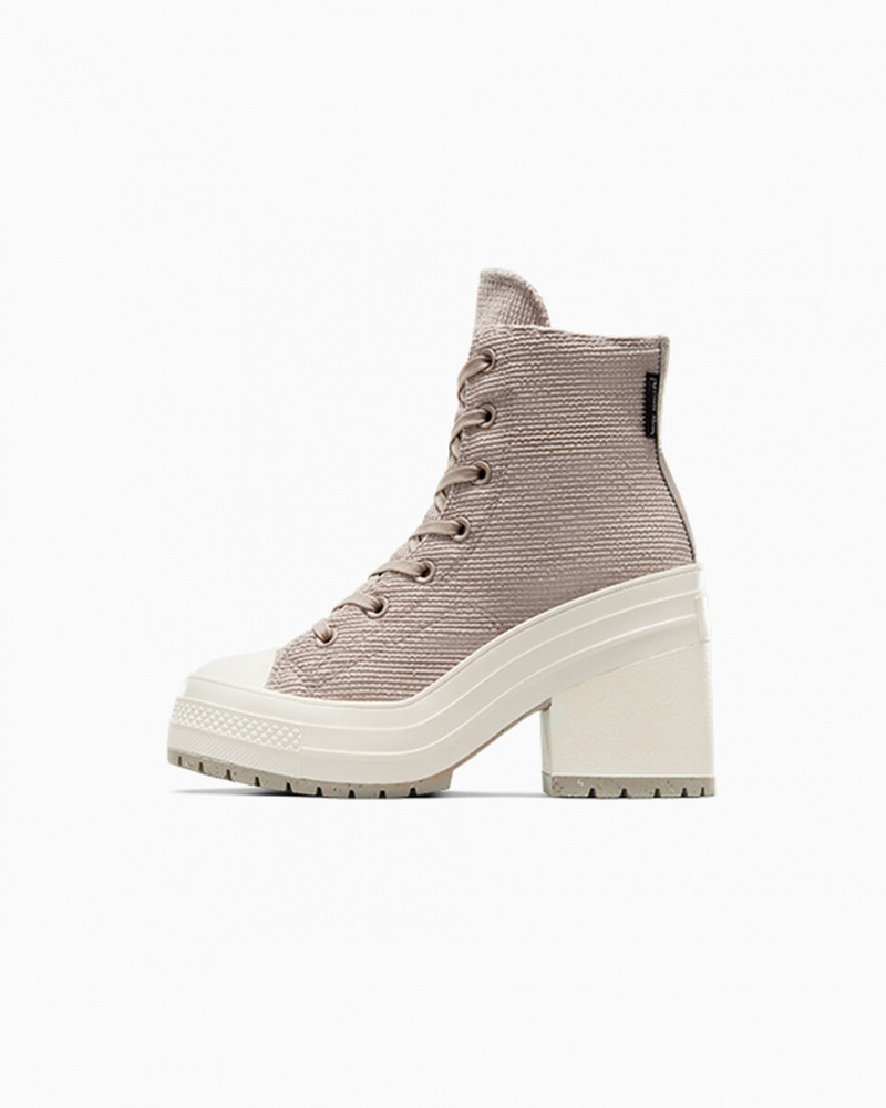 Converse Chuck 70 De Luxe Heel Platform Counter Climate Wonder Stone / Egret | 856IEMTJA