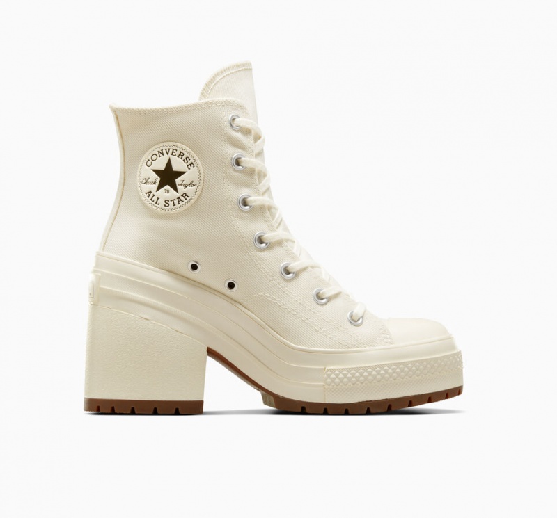 Converse Chuck 70 De Luxe Heel Svarta | 938BGLPFY