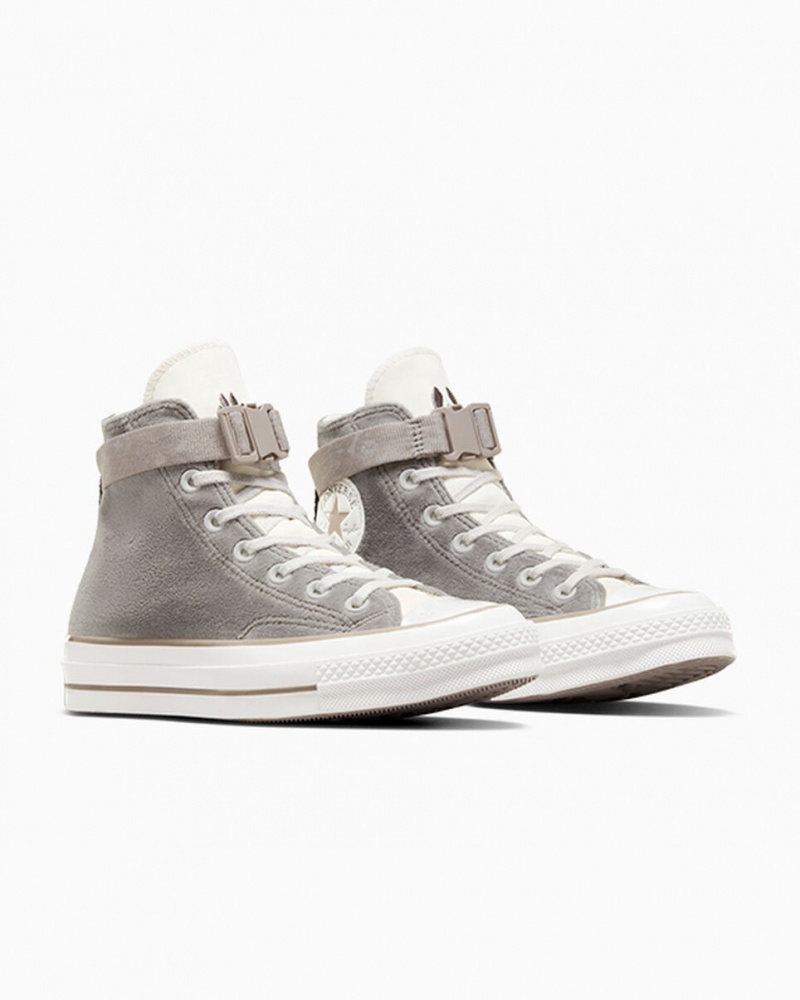 Converse Chuck 70 Dog Inspired Grå Vita | 497AXJNZQ