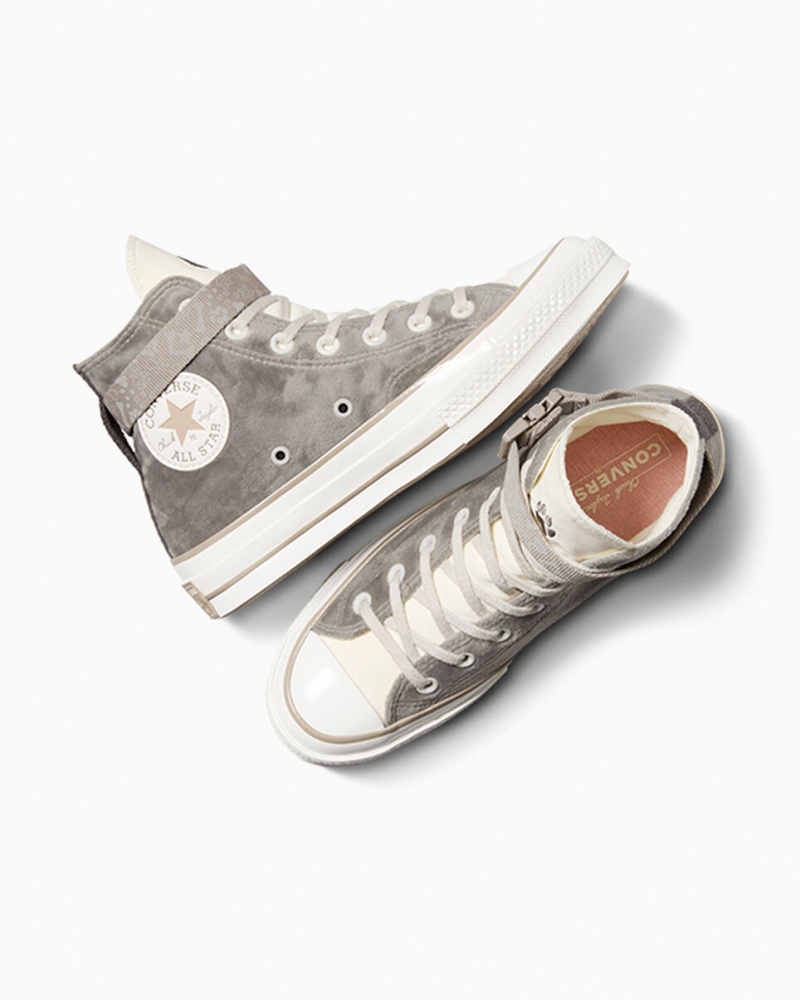 Converse Chuck 70 Dog Inspired Grå Vita | 497AXJNZQ