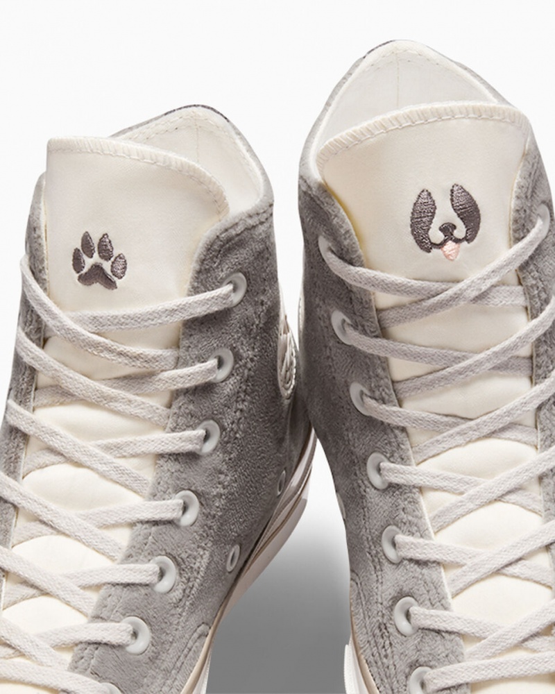 Converse Chuck 70 Dog Inspired Grå Vita | 650AEZWJP