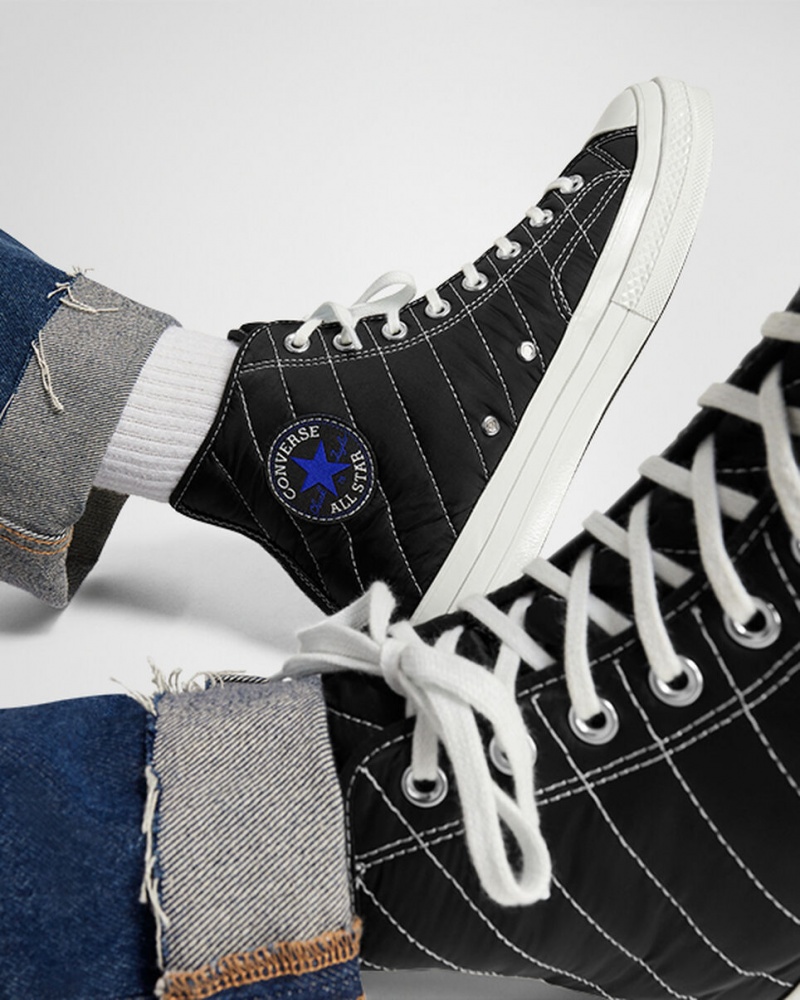 Converse Chuck 70 Faux Fur Svarta Blå Grå | 879KFTHZN