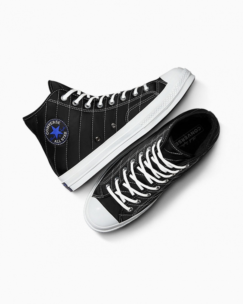 Converse Chuck 70 Faux Fur Svarta Blå Grå | 035WJBQKP