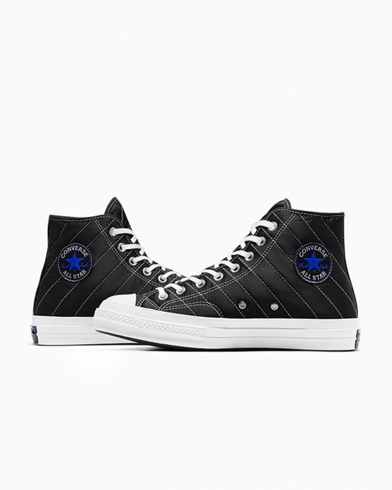 Converse Chuck 70 Faux Fur Svarta Blå Grå | 035WJBQKP