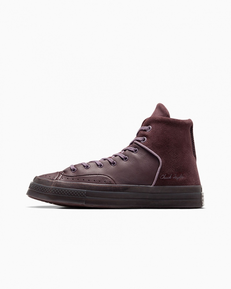 Converse Chuck 70 Marquis Läder Grå | 964ZHBAXW