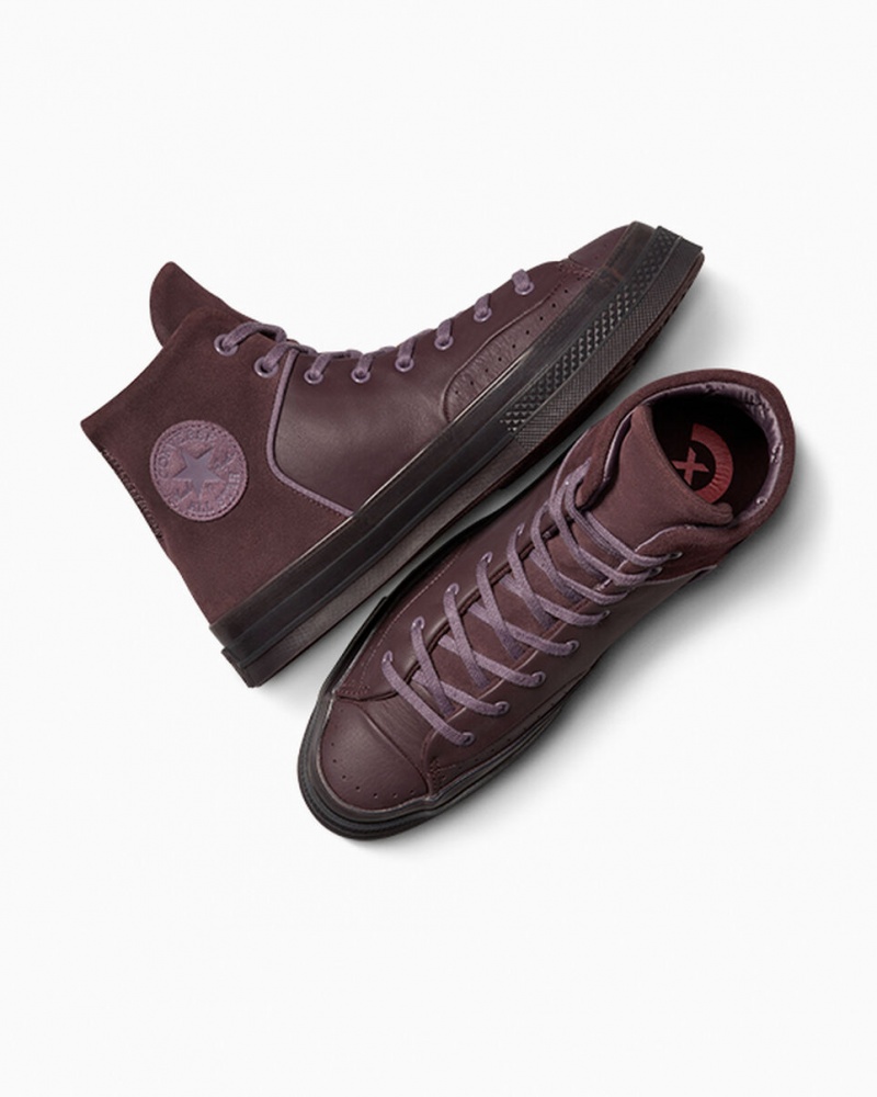 Converse Chuck 70 Marquis Läder Grå | 964ZHBAXW