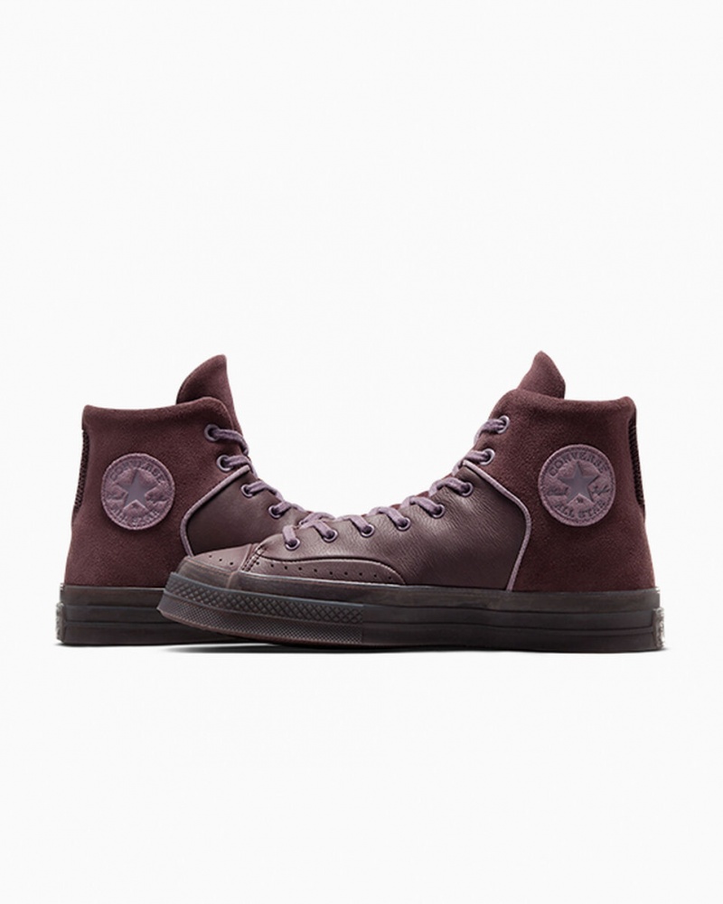 Converse Chuck 70 Marquis Läder Grå | 964ZHBAXW