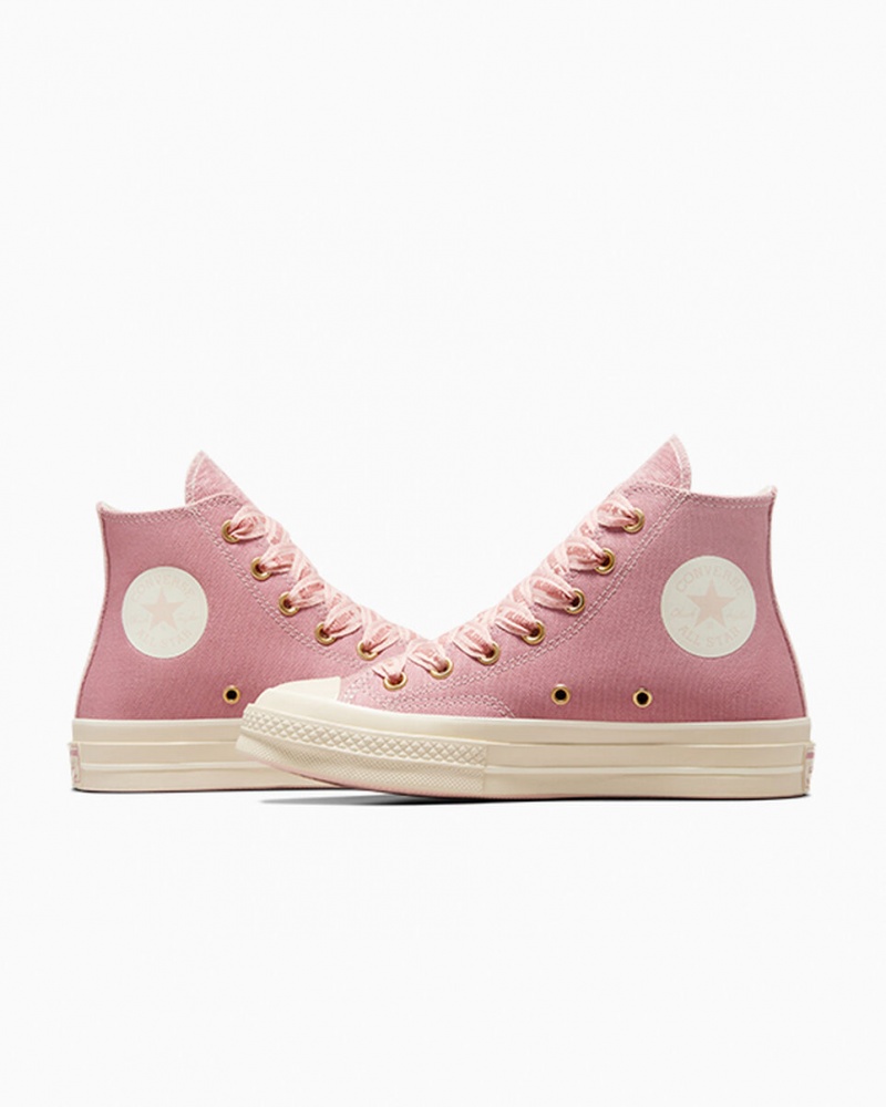 Converse Chuck 70 Ribbon Laces Rosa | 760VKEJWR