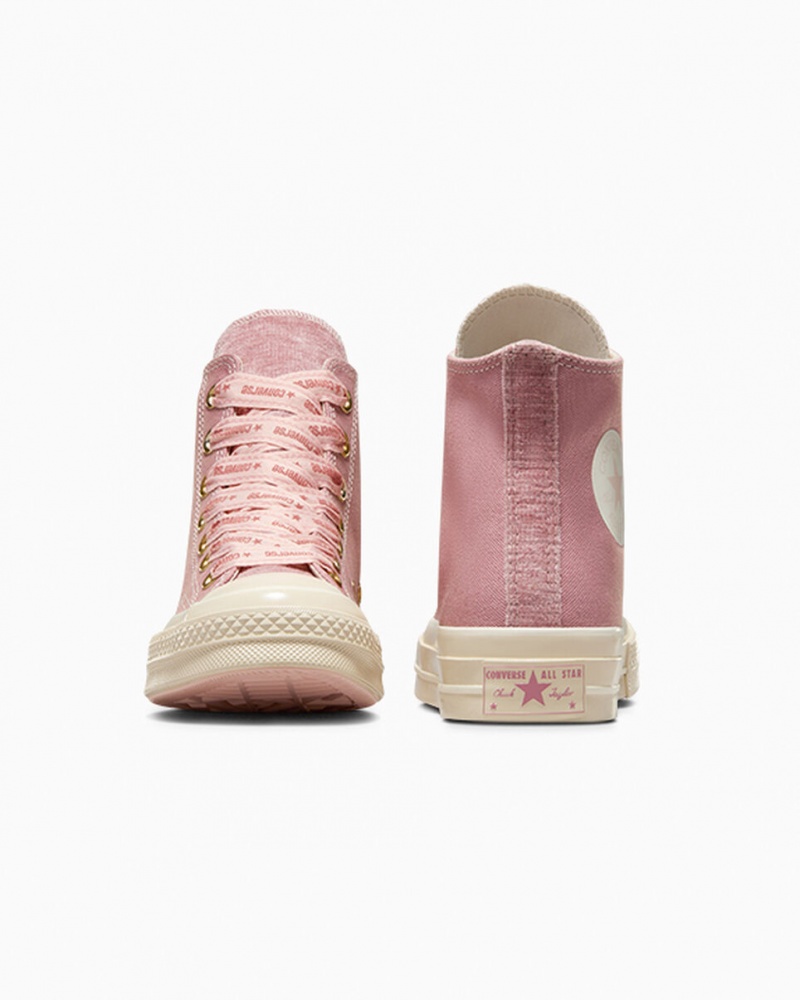 Converse Chuck 70 Ribbon Laces Rosa | 760VKEJWR