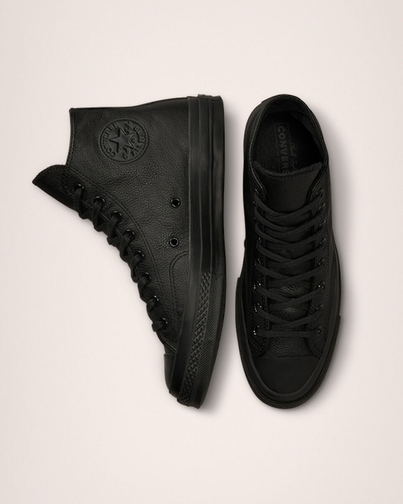 Converse Chuck 70 Tonal Läder Svarta Svarta Svarta | 249KZIFUO