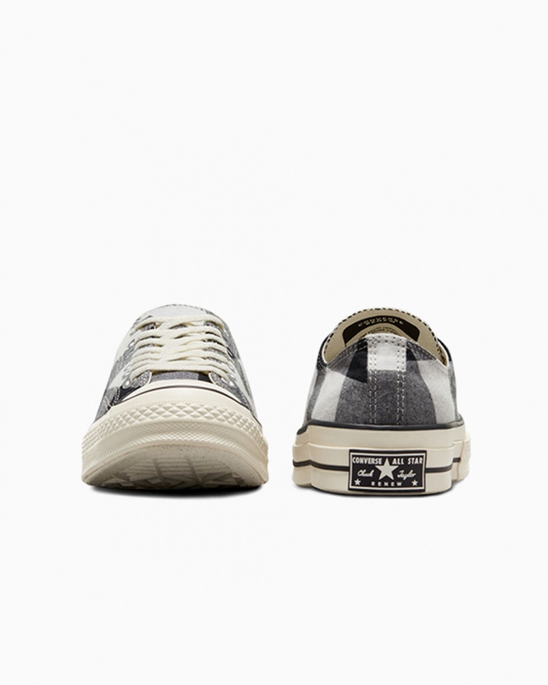 Converse Chuck 70 Upcycled Svarta Grå | 219LHCSWA