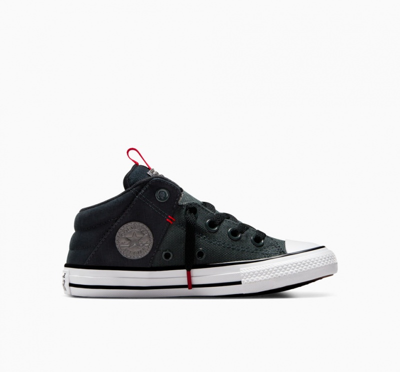 Converse Chuck Taylor All Star Axel Gröna Svarta Vita | 904QJAWCH