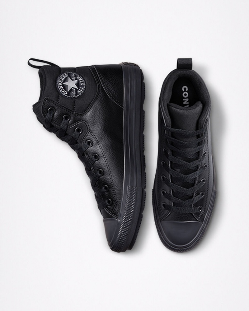 Converse Chuck Taylor All Star Berkshire Boot Svarta Svarta | 024GYVSAC