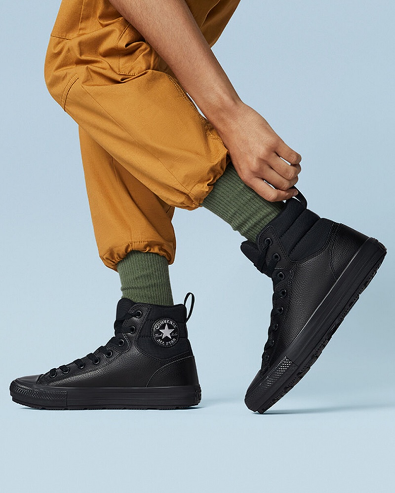 Converse Chuck Taylor All Star Berkshire Boot Svarta Svarta | 024GYVSAC