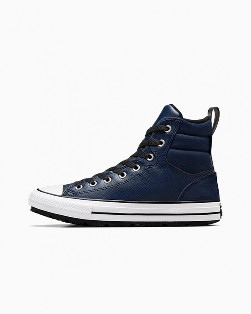 Converse Chuck Taylor All Star Berkshire Boot Obsidian Svarta Vita | 760QLBDGP