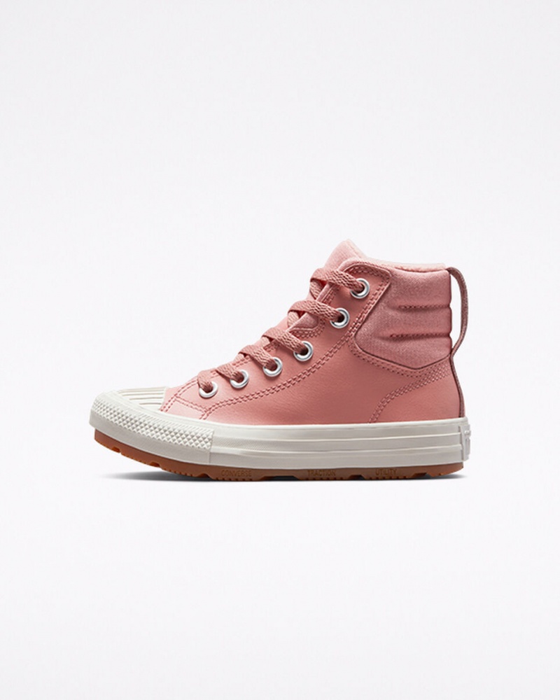 Converse Chuck Taylor All Star Berkshire Boot Läder Rosa Rosa | 986JTZAVL