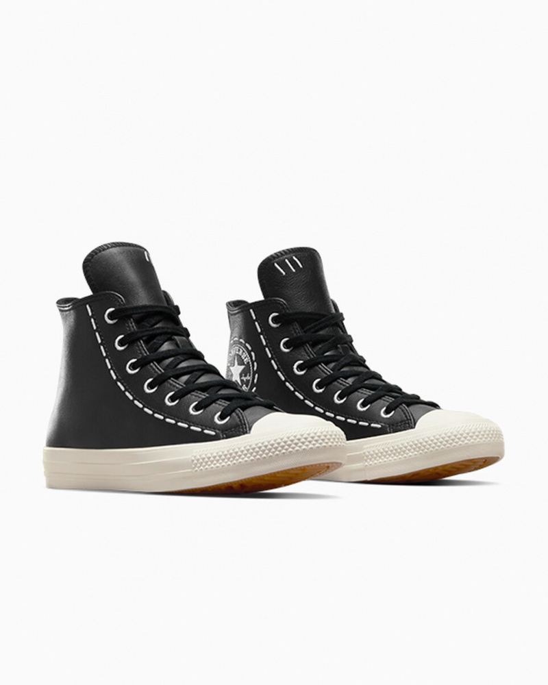 Converse Chuck Taylor All Star Bold Stitch Svarta Svarta | 271XNIDSU