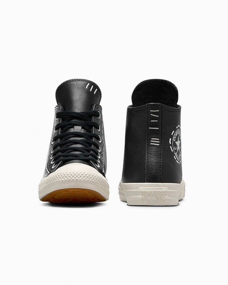 Converse Chuck Taylor All Star Bold Stitch Svarta Svarta | 271XNIDSU
