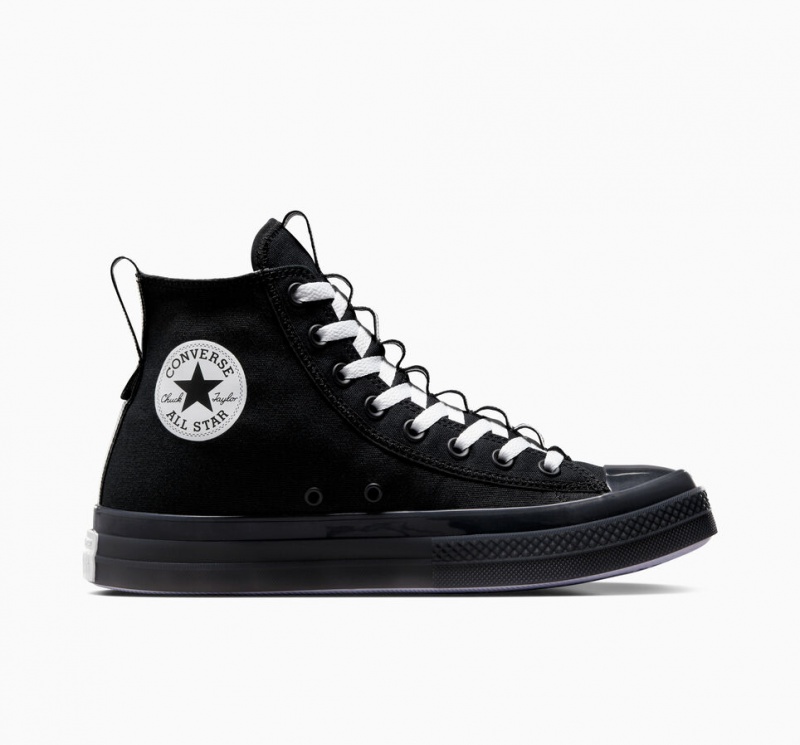 Converse Chuck Taylor All Star CX Explore Svarta Svarta Vita | 809FNIYOR