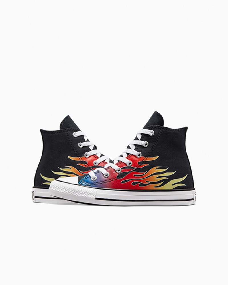 Converse Chuck Taylor All Star Cars Svarta Svarta Vita | 143PSELTJ