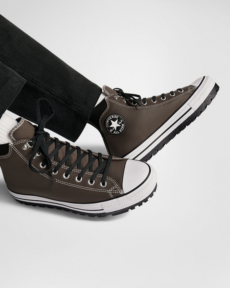 Converse Chuck Taylor All Star City Trek Vattentäta Boot Svarta Vita | 801SONUJM