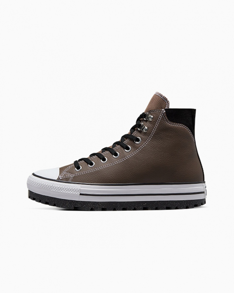 Converse Chuck Taylor All Star City Trek Vattentäta Boot Svarta Vita | 801SONUJM