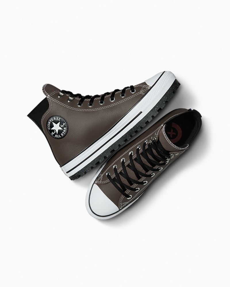 Converse Chuck Taylor All Star City Trek Vattentäta Boot Svarta Vita | 801SONUJM
