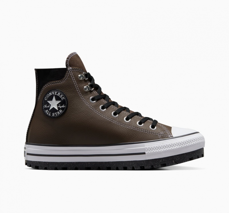 Converse Chuck Taylor All Star City Trek Vattentäta Boot Svarta Vita | 801SONUJM