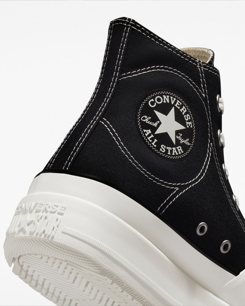 Converse Chuck Taylor All Star Construct Svarta Vita | 796QBLUOM