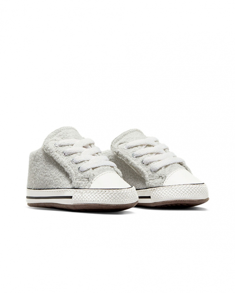 Converse Chuck Taylor All Star Cribster Easy-On Vinter Essentials Vita Svarta | 327YAXMNE