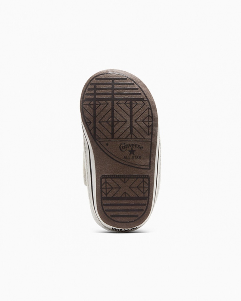 Converse Chuck Taylor All Star Cribster Easy-On Vinter Essentials Vita Svarta | 327YAXMNE