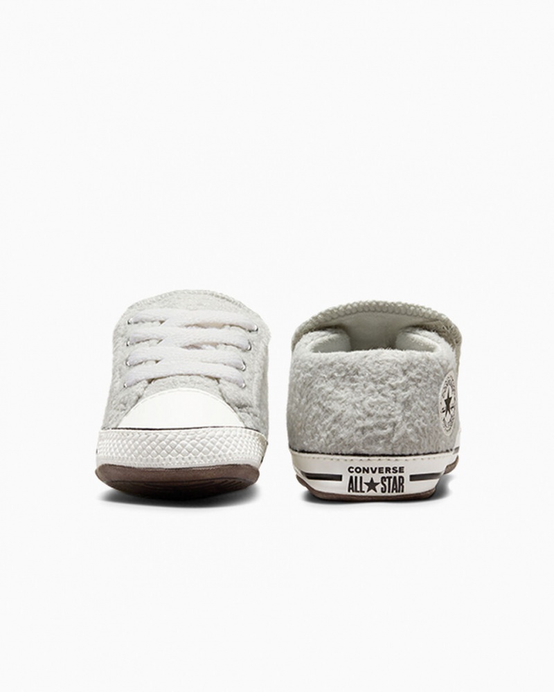 Converse Chuck Taylor All Star Cribster Easy-On Vinter Essentials Vita Svarta | 327YAXMNE