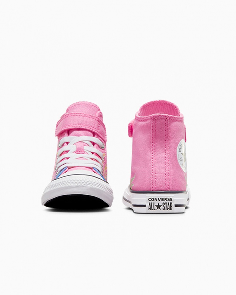 Converse Chuck Taylor All Star Easy-On Cars Rosa Vita Svarta | 942USQAMP