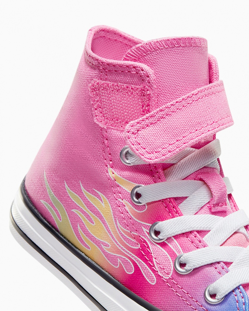 Converse Chuck Taylor All Star Easy-On Cars Rosa Vita Svarta | 942USQAMP
