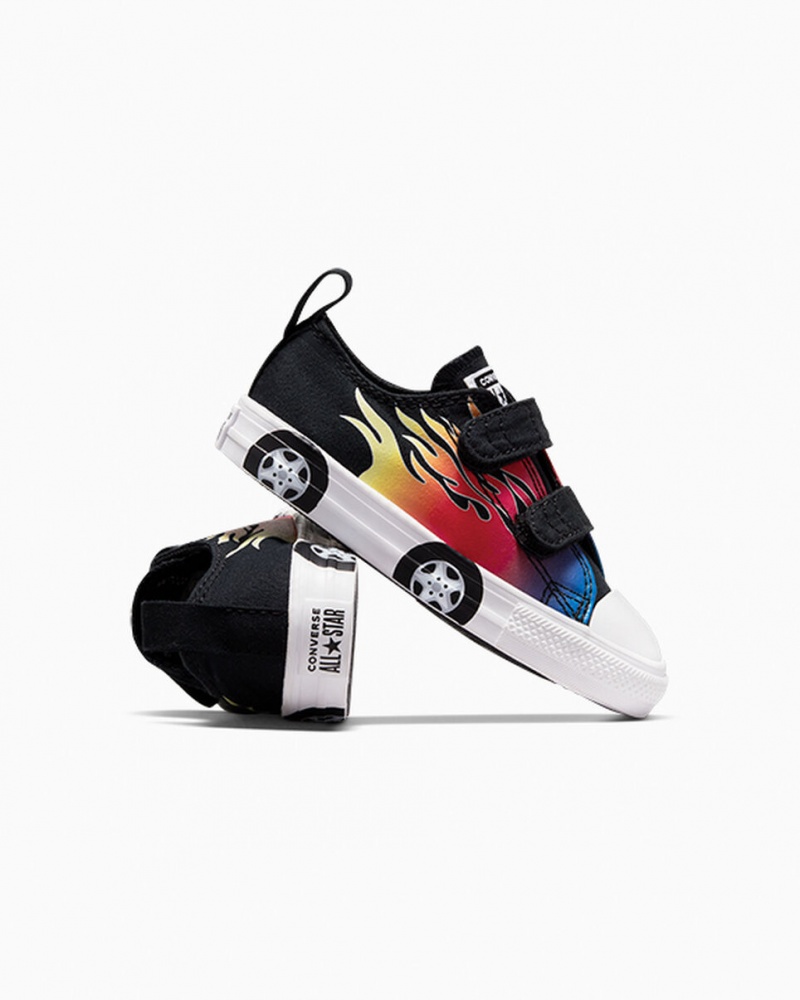 Converse Chuck Taylor All Star Easy-On Cars Svarta Svarta Vita | 063XKNBEU
