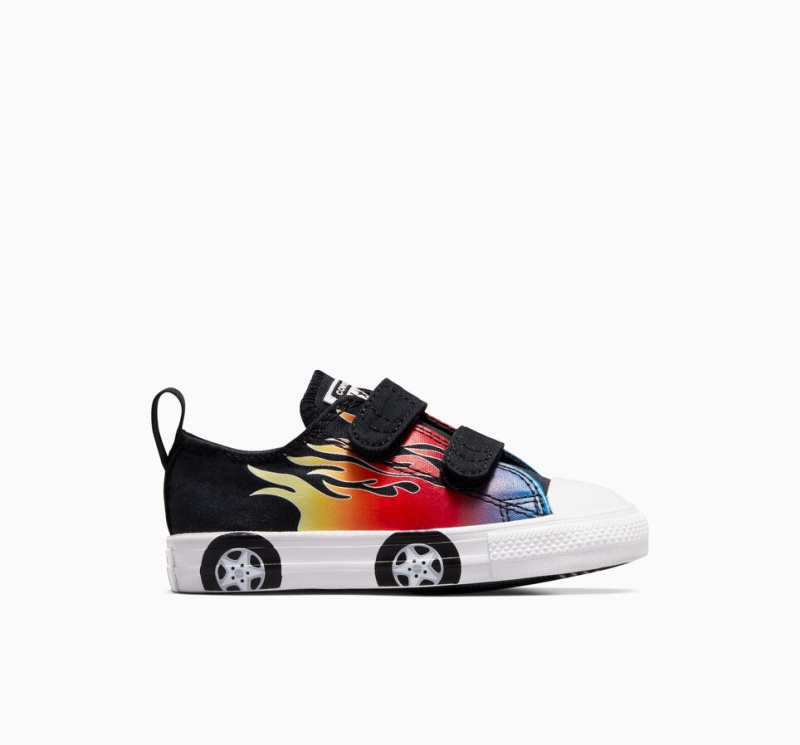 Converse Chuck Taylor All Star Easy-On Cars Svarta Svarta Vita | 063XKNBEU