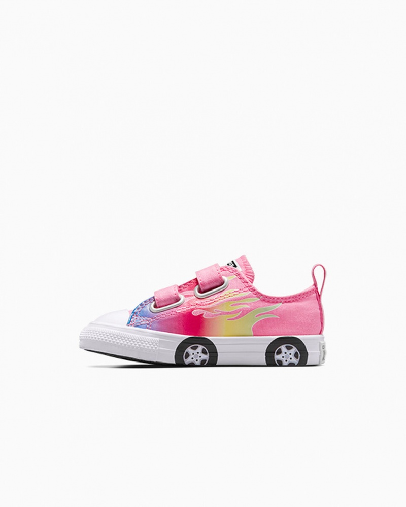 Converse Chuck Taylor All Star Easy-On Cars Rosa Vita Svarta | 287THZPWK