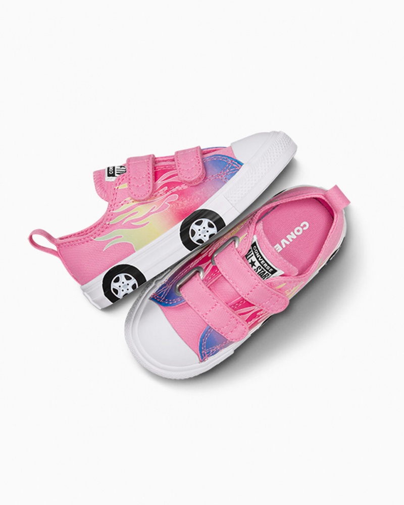 Converse Chuck Taylor All Star Easy-On Cars Rosa Vita Svarta | 287THZPWK