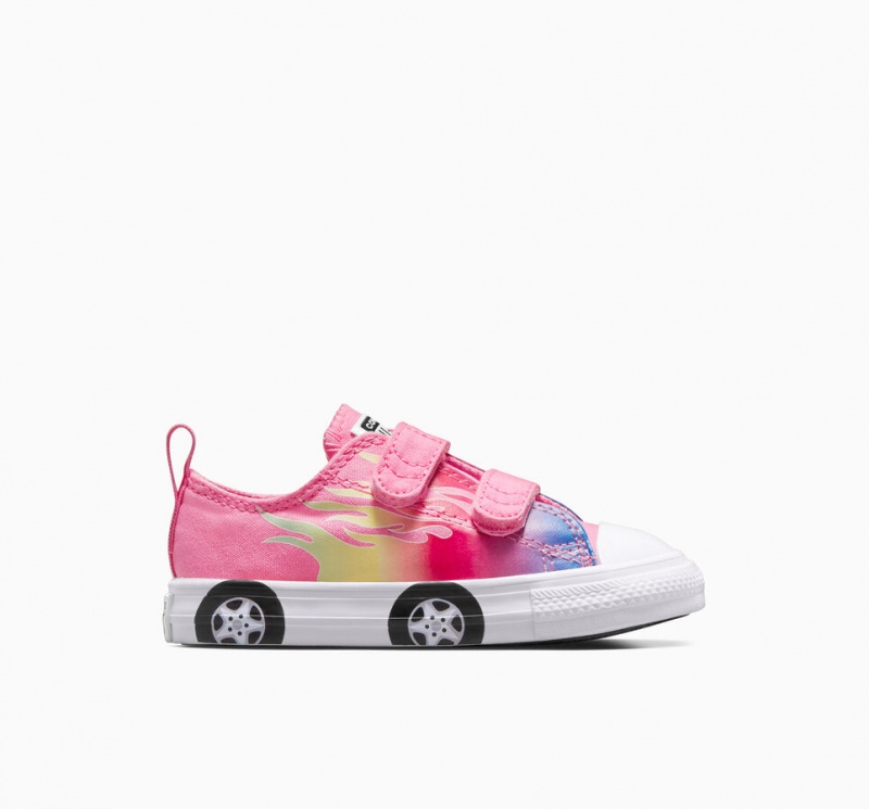 Converse Chuck Taylor All Star Easy-On Cars Rosa Vita Svarta | 287THZPWK