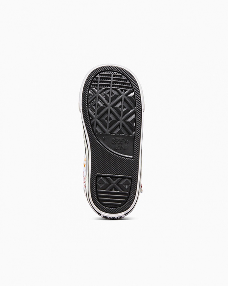 Converse Chuck Taylor All Star Easy-On Dinos Vita Röda Gröna | 053UBKPQI