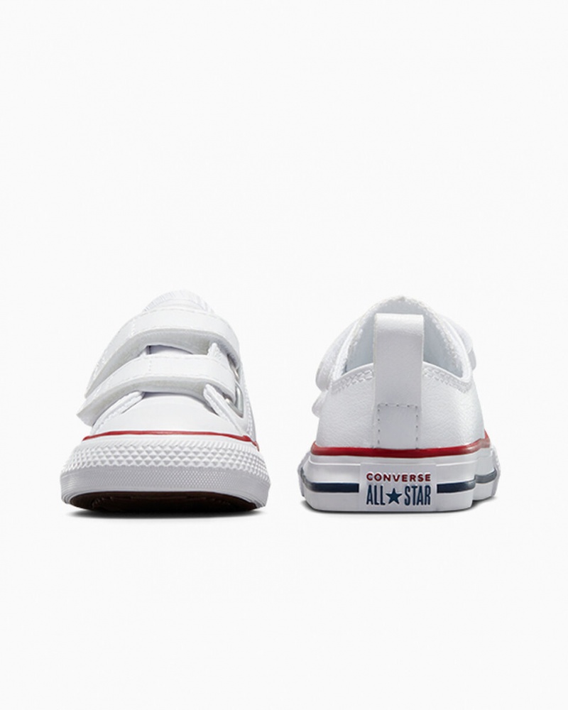 Converse Chuck Taylor All Star Easy-On Läder Vita | 786WNEOJM