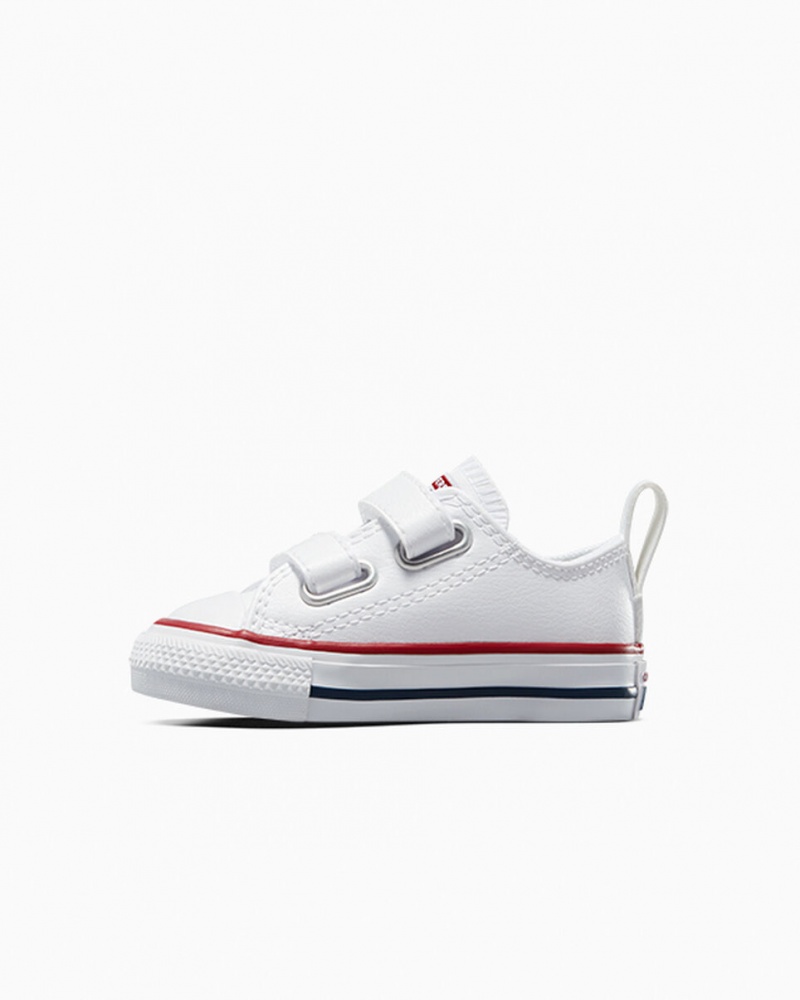Converse Chuck Taylor All Star Easy-On Läder Vita | 825WGDXPU