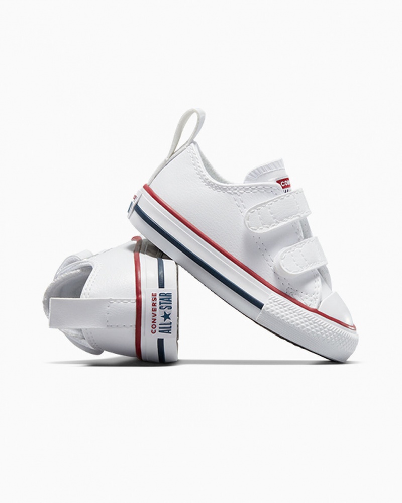 Converse Chuck Taylor All Star Easy-On Läder Vita | 825WGDXPU