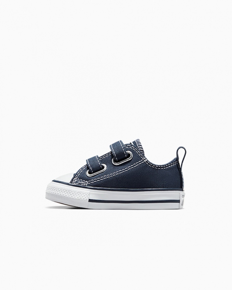 Converse Chuck Taylor All Star Easy-On Marinblå Vita | 604NHBTSL