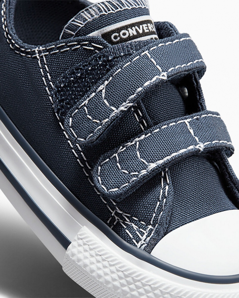 Converse Chuck Taylor All Star Easy-On Marinblå Vita | 604NHBTSL