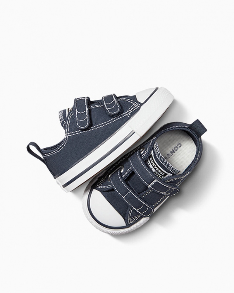 Converse Chuck Taylor All Star Easy-On Marinblå Vita | 604NHBTSL