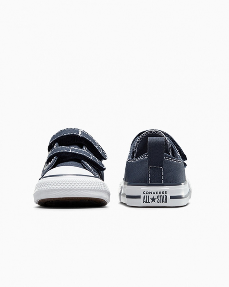 Converse Chuck Taylor All Star Easy-On Marinblå Vita | 604NHBTSL