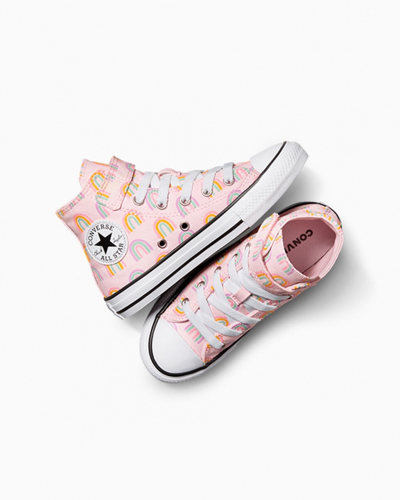 Converse Chuck Taylor All Star Easy-On Rainbows Rosa | 410EMVFLU