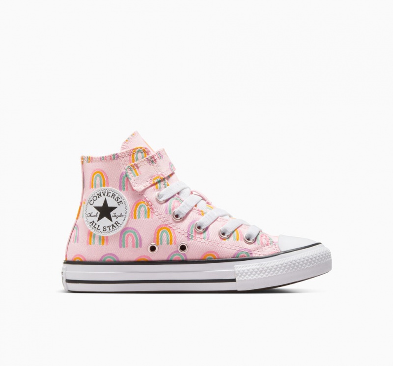 Converse Chuck Taylor All Star Easy-On Rainbows Rosa | 410EMVFLU